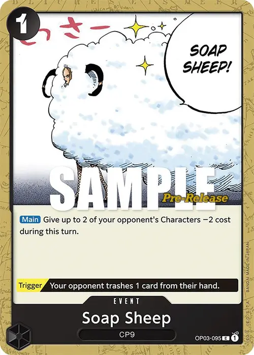 Soap Sheep card art