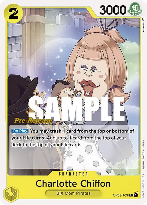 Charlotte Chiffon card art