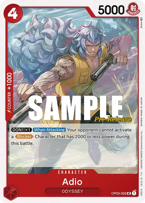 Adio card art