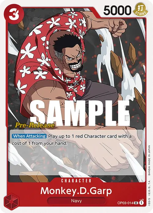 Monkey.D.Garp card art