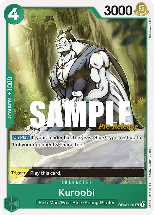 Kuroobi card art