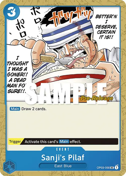 Sanji's Pilaf card art