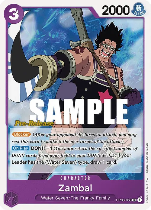 Zambai card art