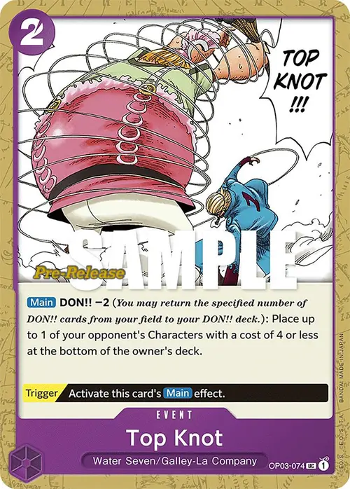 Top Knot card art