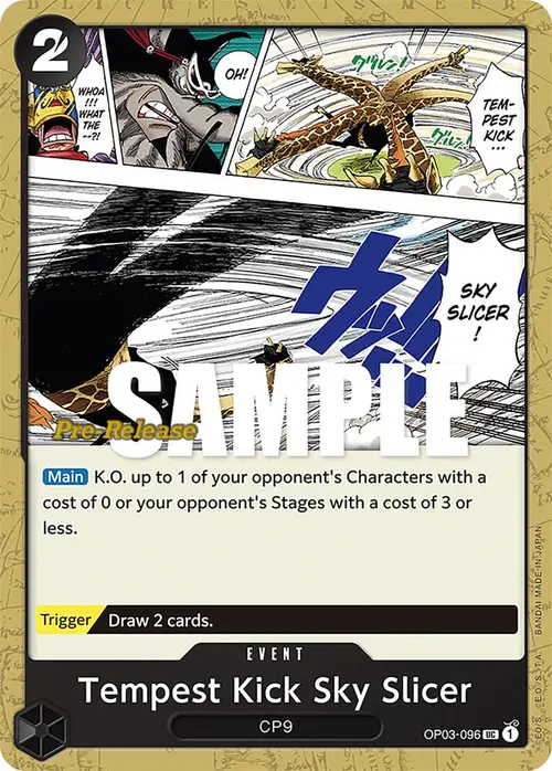 Tempest Kick Sky Slicer card art