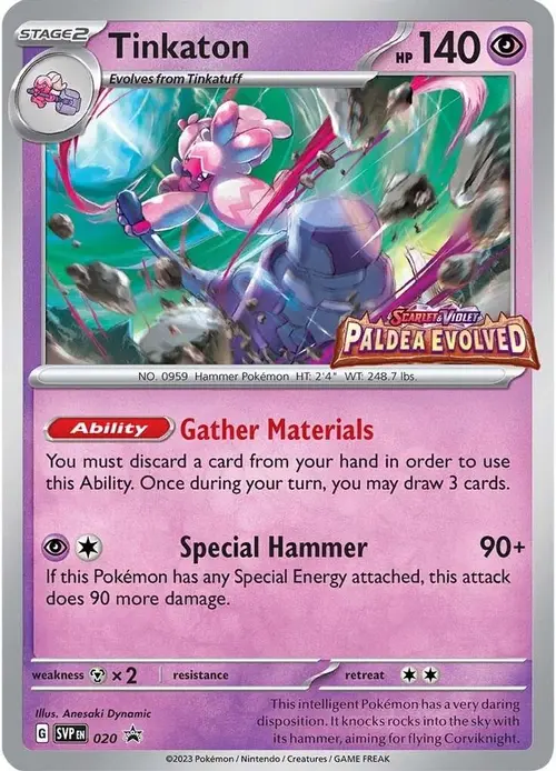 Tinkaton - 020 (Prerelease) card art