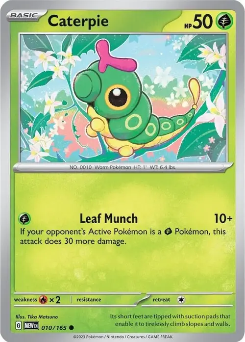 Caterpie card art