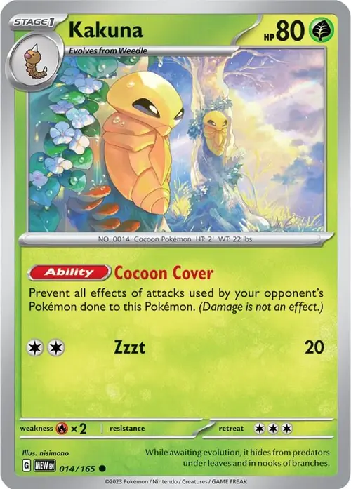 Kakuna card art