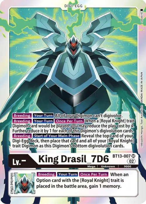 King Drasil_7D6 card art