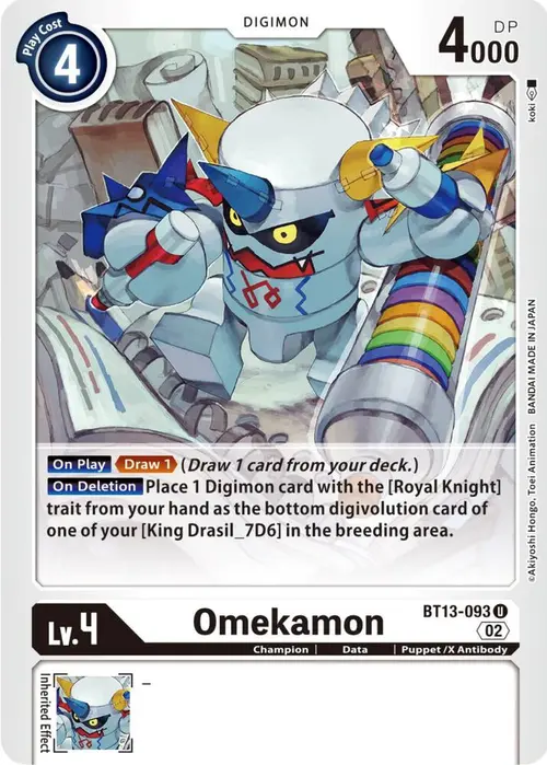 Omekamon card art