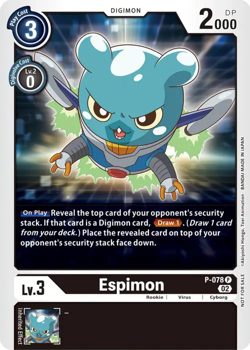 Espimon - P-078 (Versus Royal Knight Booster Pre-Release) card art
