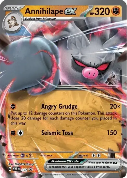 Annihilape ex - 032 card art