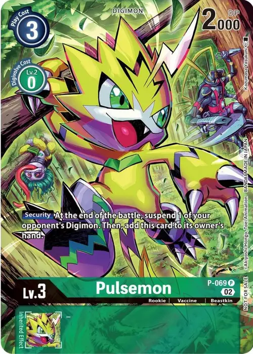 Pulsemon - P-069 (Official Tournament Pack Vol.10) card art