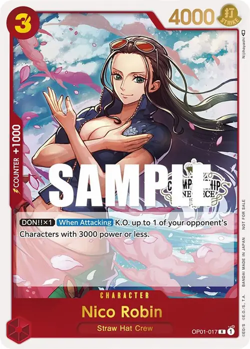 Nico Robin (Store Championship 2023 Participation Pack Vol.1) card art