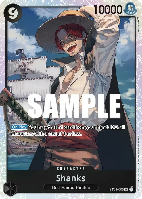 Shanks card art