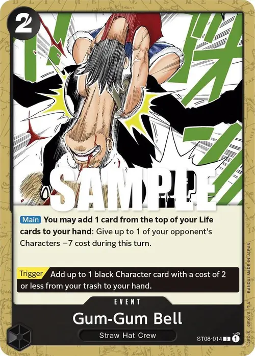 Gum-Gum Bell card art
