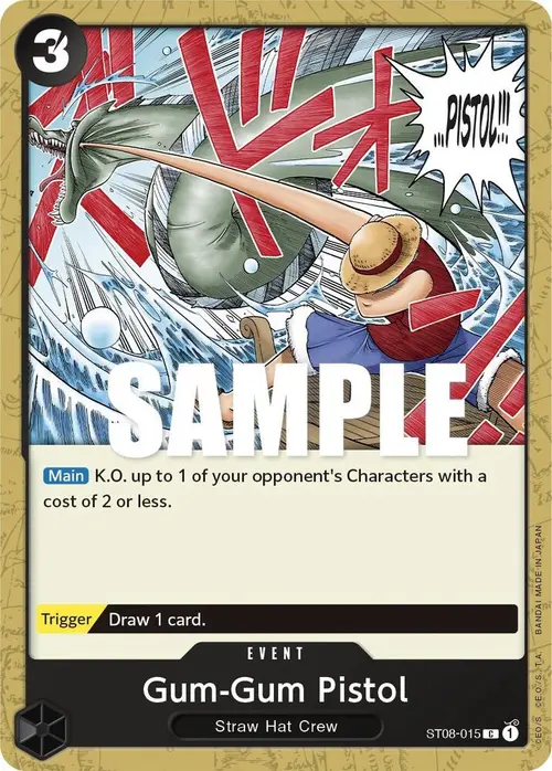 Gum-Gum Pistol card art