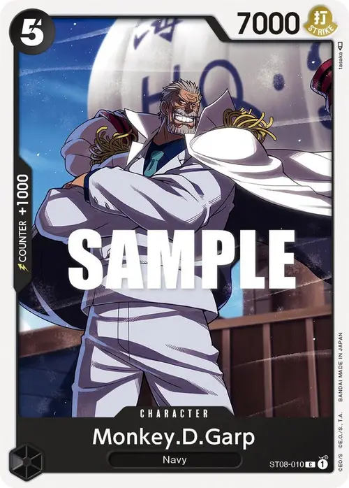Monkey.D.Garp card art