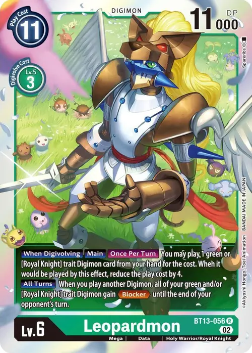 Leopardmon card art
