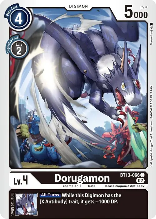 Dorugamon card art