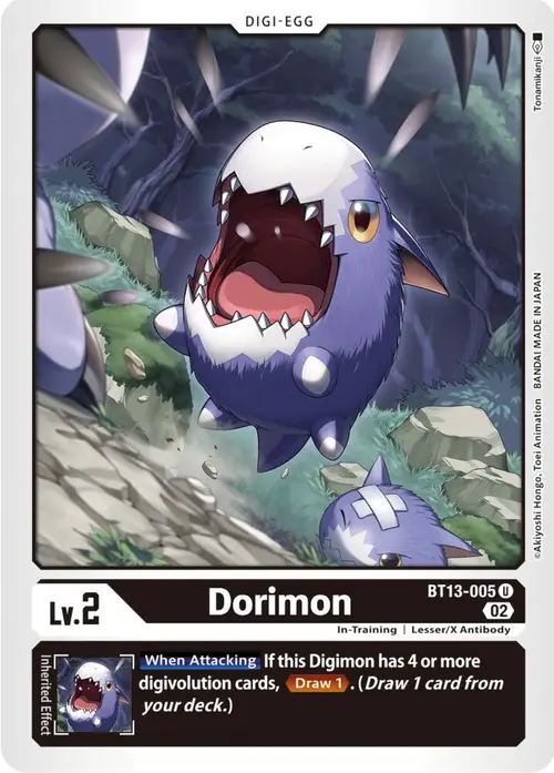 Dorimon card art