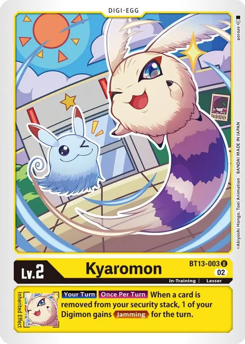 Kyaromon card art