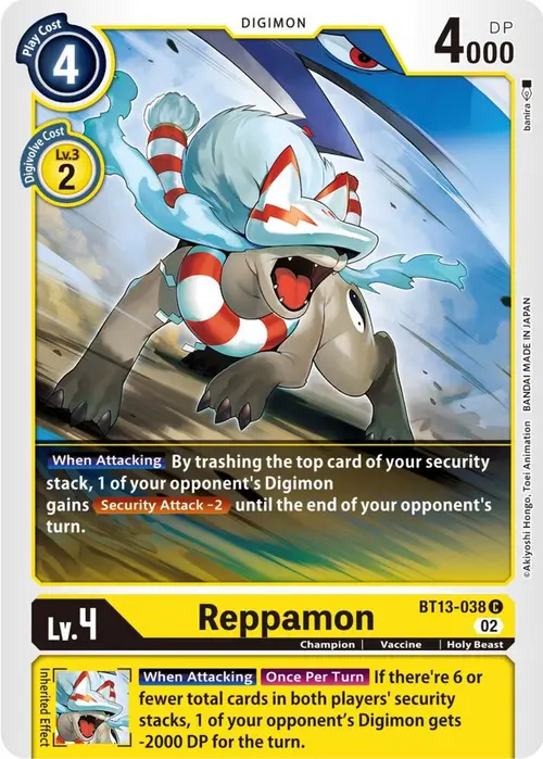 Reppamon card art