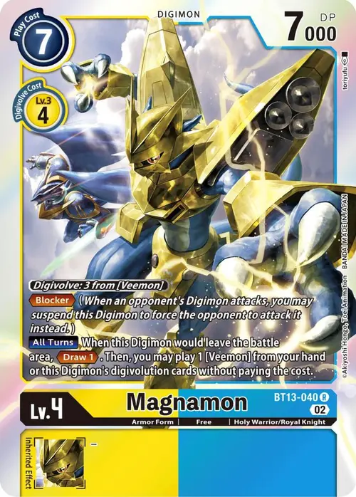 Magnamon card art