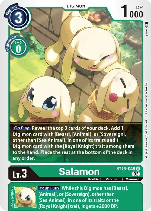Salamon card art