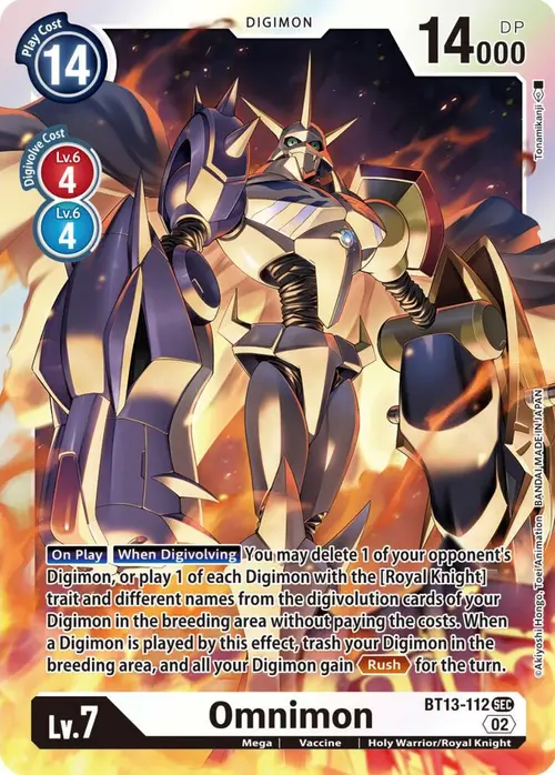 Omnimon card art