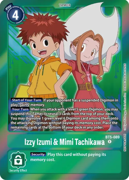 Izzy Izumi & Mimi Tachikawa (Event Pack 5) card art