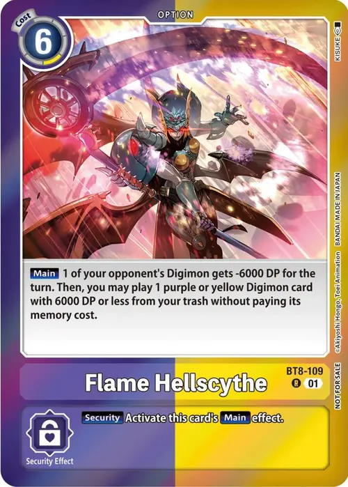 Flame Hellscythe (Event Pack 5) card art