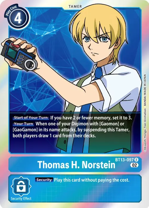 Thomas H. Norstein card art
