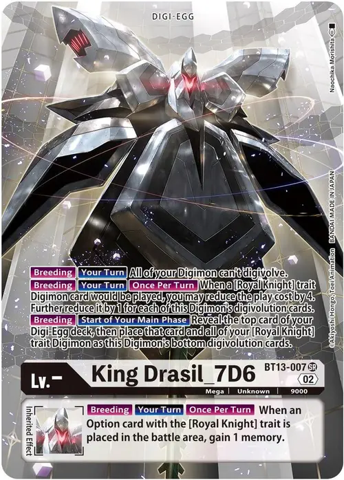 King Drasil_7D6 (Alternate Art) card art