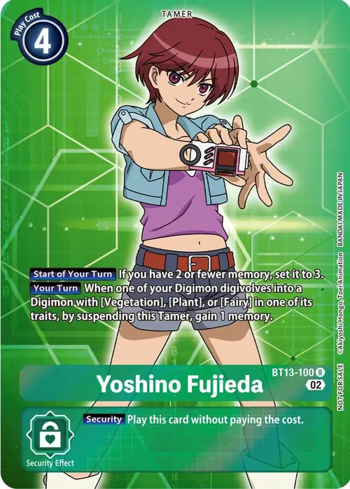 Yoshino Fujieda (Box Topper) card art