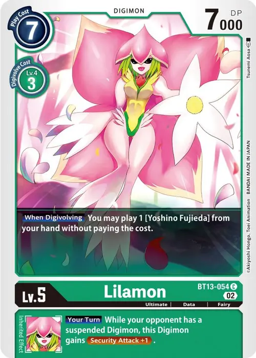 Lilamon card art
