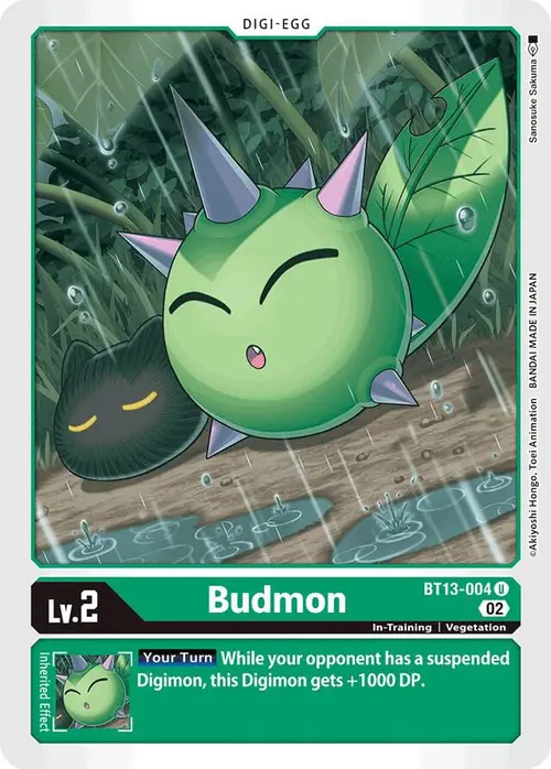 Budmon card art