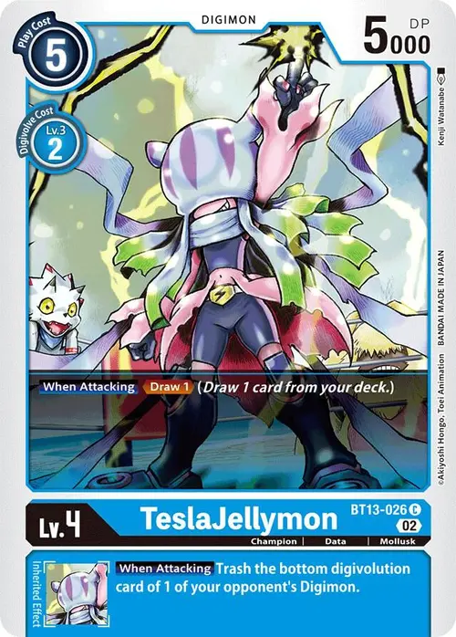 TeslaJellymon card art