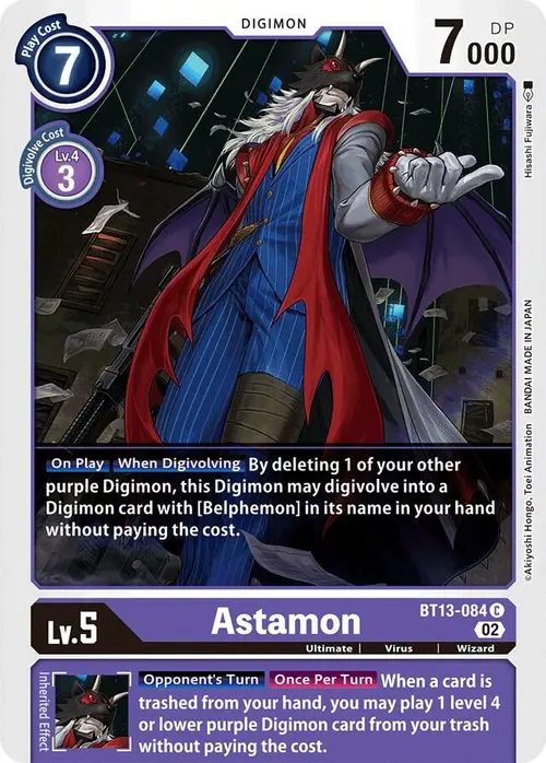 Astamon card art