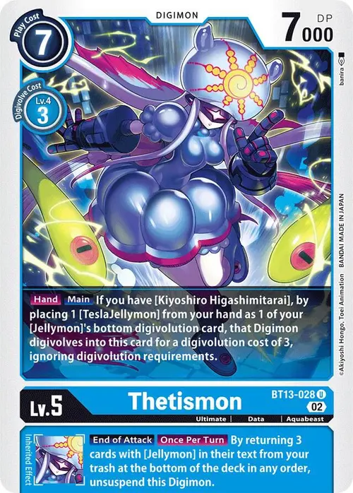 Thetismon card art