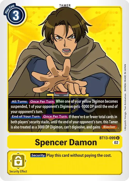 Spencer Damon card art
