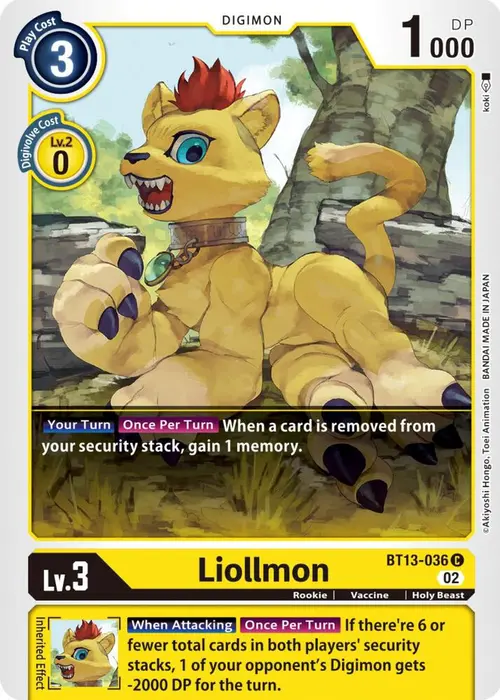 Liollmon card art