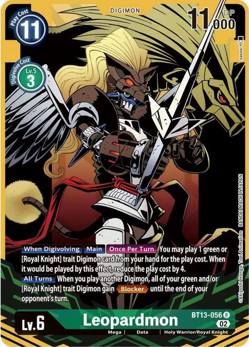Leopardmon (Alternate Art) card art