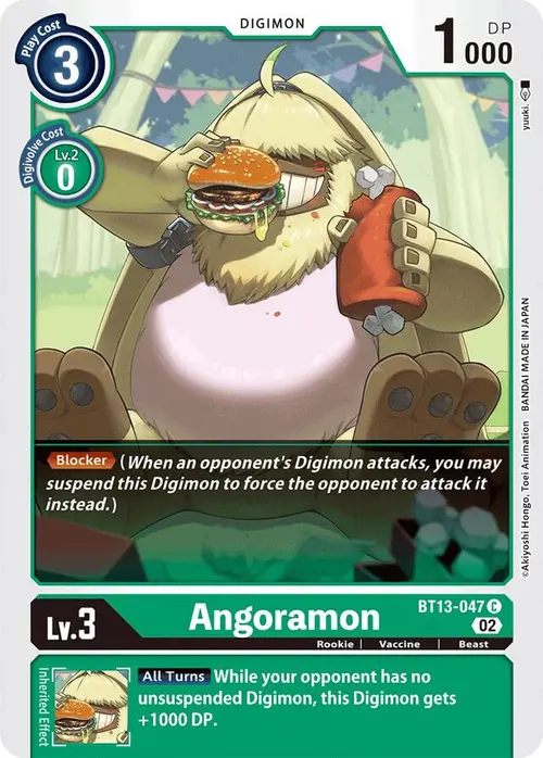 Angoramon card art