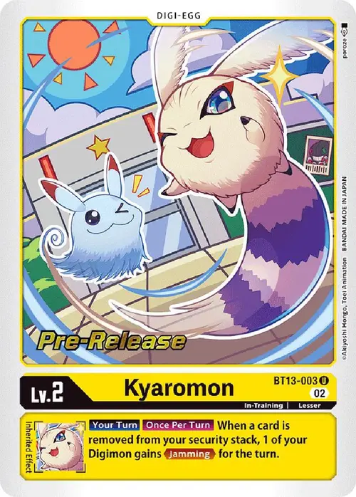 Kyaromon card art