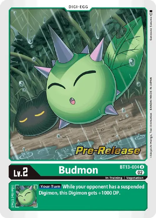 Budmon card art