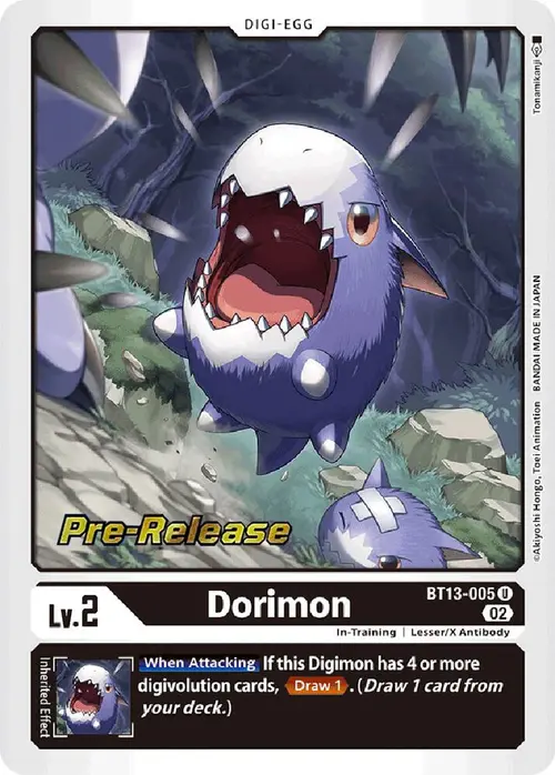 Dorimon card art