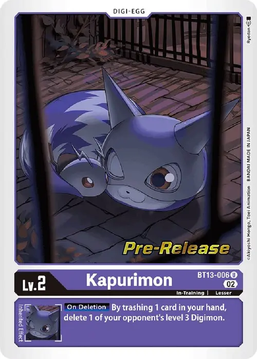 Kapurimon card art