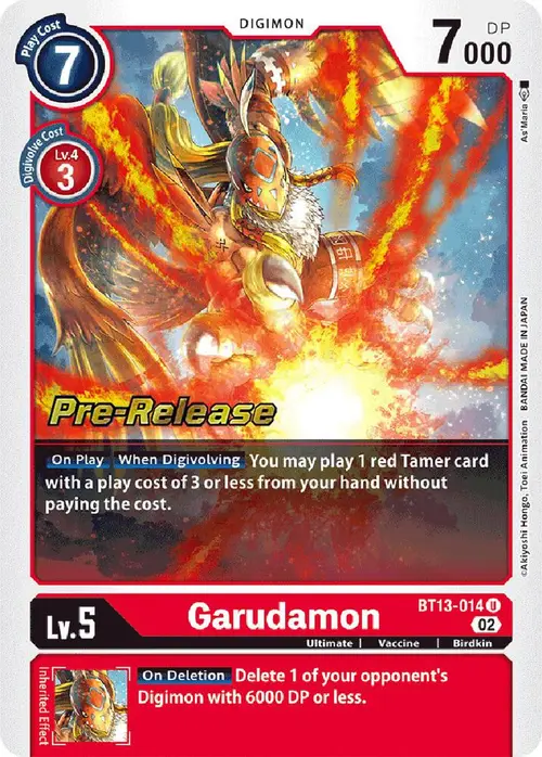 Garudamon card art