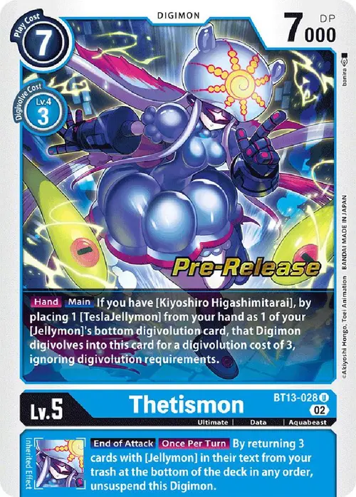Thetismon card art